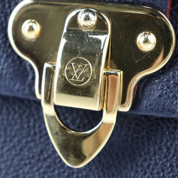 LOUIS VUITTON Brown Monogram Leather Shoulder Bag - Picture 7 of 9